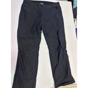 Eddie Bauer Pants Mens 40x30 black Fleece Lined Stretch Tech Pant